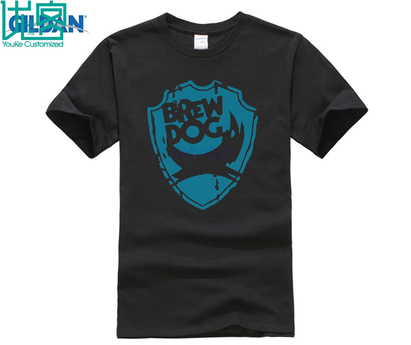 Мужская Черная хлопковая Футболка с принтом BrewDog The Bottled Beers размеры S 3XL|Футболки| |