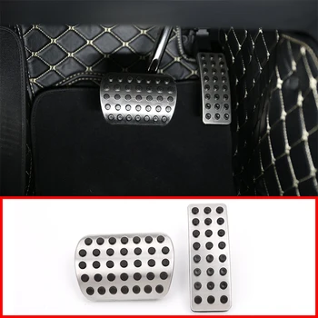 

2pcs Car Gas Fuel Brake Pedal For Mercedes benz A-Class W176 B W246 CLA C117 GLS GLE W166 ML R Class W251 2019 Car Accessories