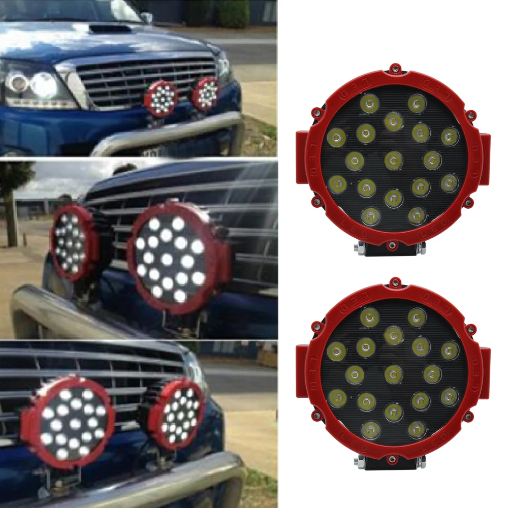 5"2 520W LED Work Light Bar Flood Spot CREE Spot CAR Fog Lamp For Jeep SUV ATV