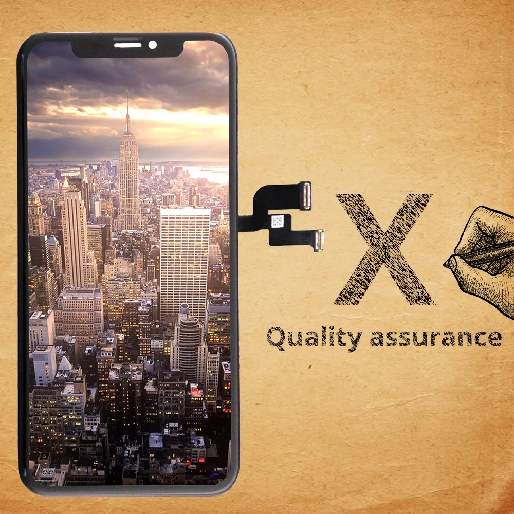 Качество AAA TFT без битых пикселей для IPhone X ЖК дисплей сенсорный экран 5 8 дюйма