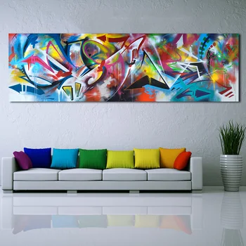 

QKART Wall Art Oil Paintings Abstract Picture Home Decor Canvas Print For Living Room Modern No Frame