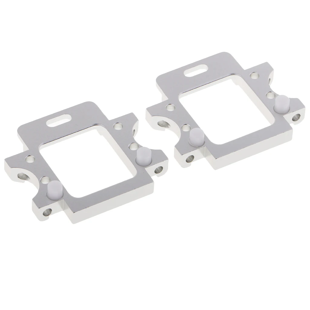 Aluminum Rear Gear Box Mount 2PC for HSP 94103 94123 94111 94107 94108 94170 RC Car Upgrade Parts