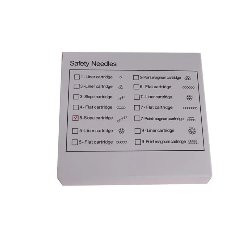 safety needles 5slope cartridge