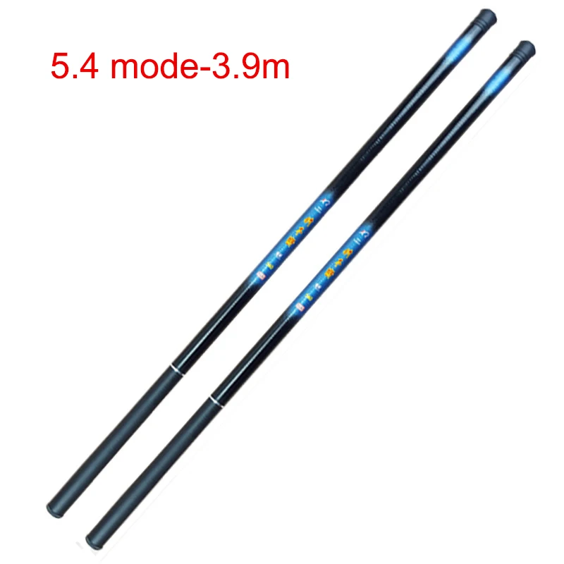 Stream fishing rod Thread FRP Telescopic fishing rod 1.9m - 5.4m Ultralight Hard Fishing Pole for Stream Freshwater JT-Drop Ship