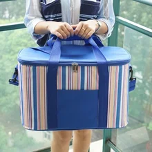 34L Большая емкость сумка холодильник 5 цветов Оксфорд термосумка для пикника на открытом воздухе