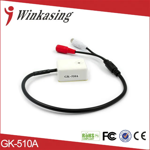 Free shipping high sensitivity CCTV Audio Microphone