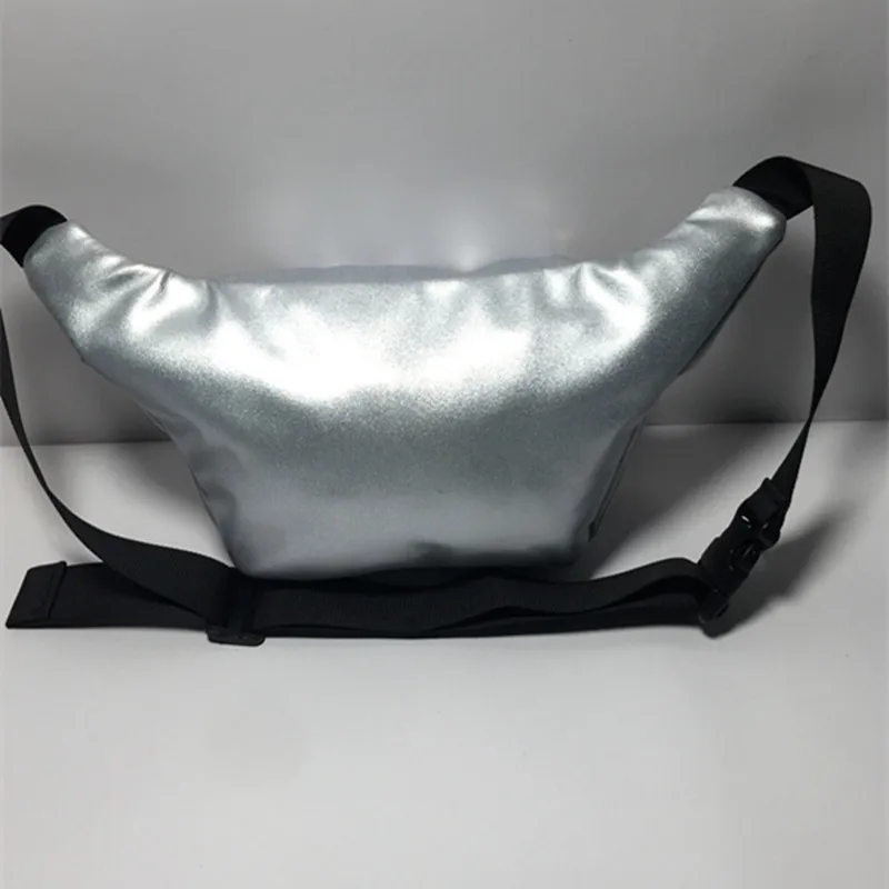 Поясная матовый материал 2019 Новый поясная сумка лазерный кошелек прозрачный Светоотражающие грудь талия сумка женская сумочка на ремне