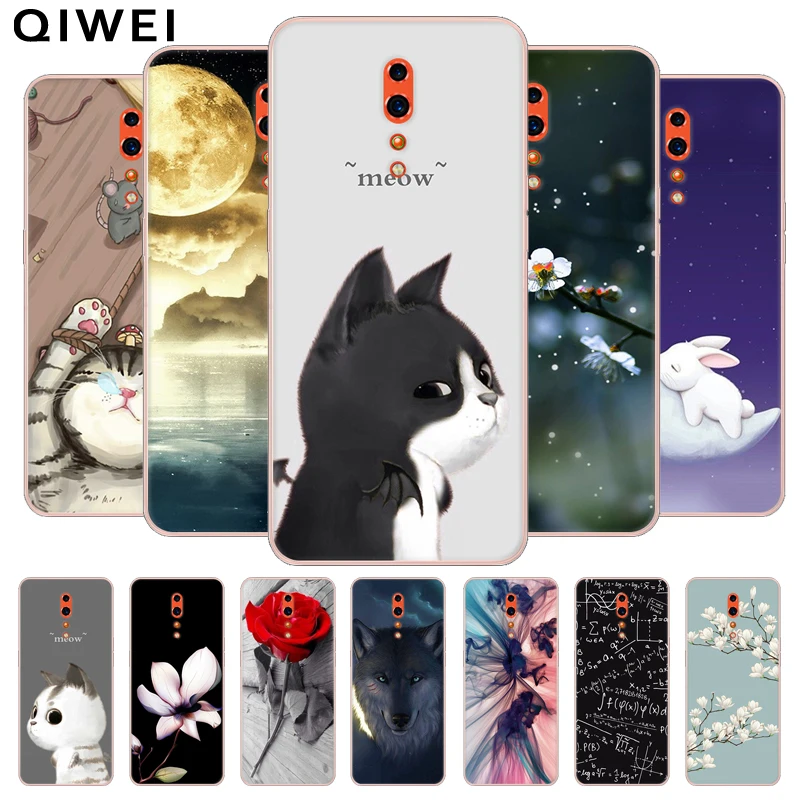 

For OPPO Reno Z Case Cartoon Painted Soft TPU silicone Back Cover For OPPO Reno Z Phone Cases Shells Coque Capas on RenoZ PCDM10