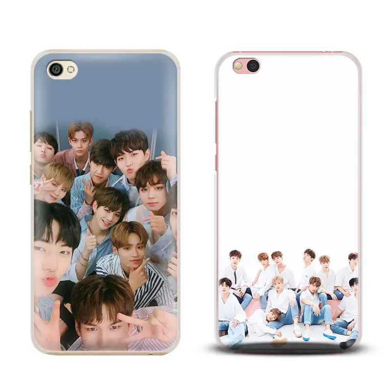

Wanna One Kpop Boy band Coque Phone Case Shell Cover For Xiaomi Redmi Note 4 4X 5A 6 6A PRO Mi 8 5 5S PLUS Max A1 Note 2 3