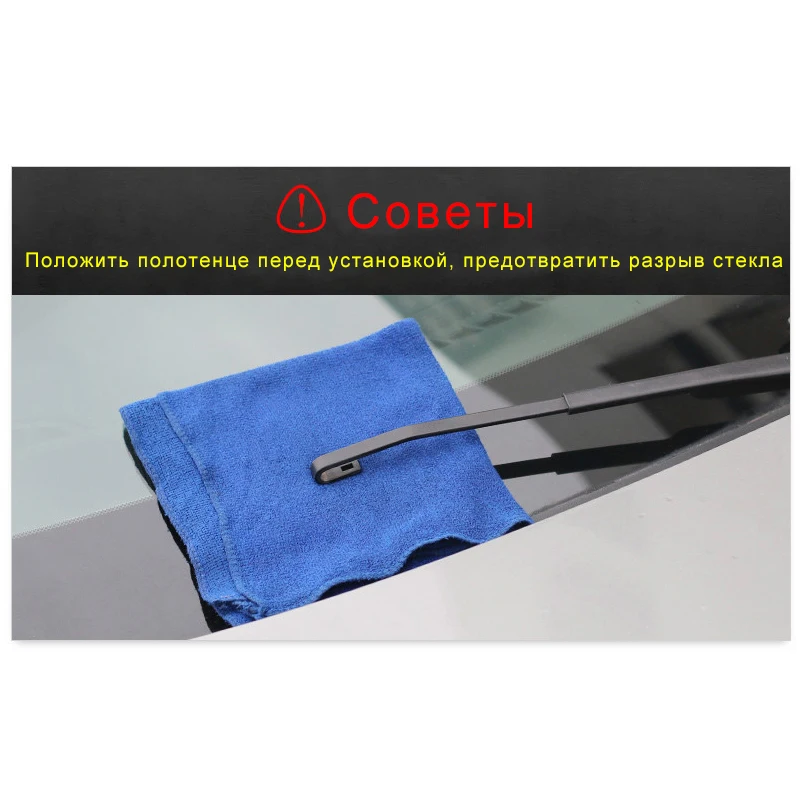 Oge 26'' & 16'' Wiper Blades For Hyundai Solaris Verna 2009 2010 2011 2012 2013 2014 2015 Car Windscreen Rubber Accessories