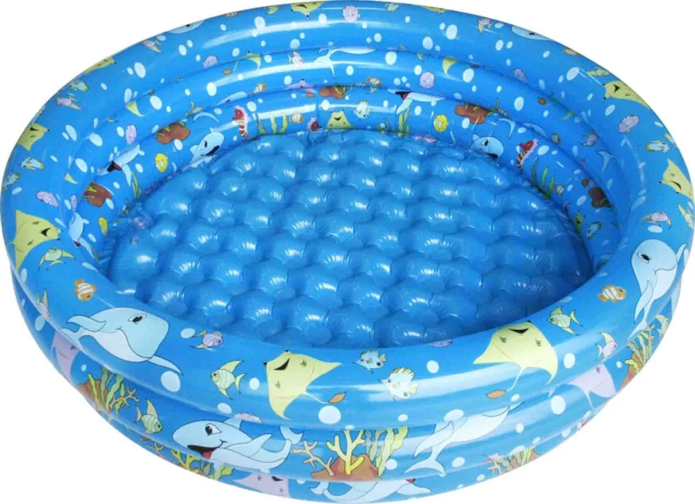 Популярный детский надувной бассейн из ПВХ Trinuclear детский плавательный бассейн Piscina портативный открытый бассейн размер 100*42 см