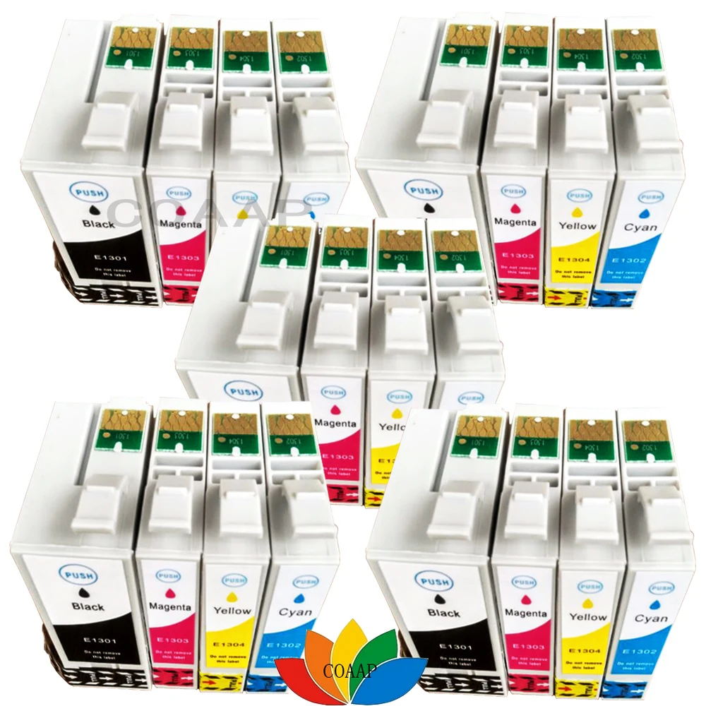 

20 Compatible EPSON T1301 T1305 Ink Cartridges for Workforce WF-3010DW WF-3540DTWF WF-7515 WF-7525