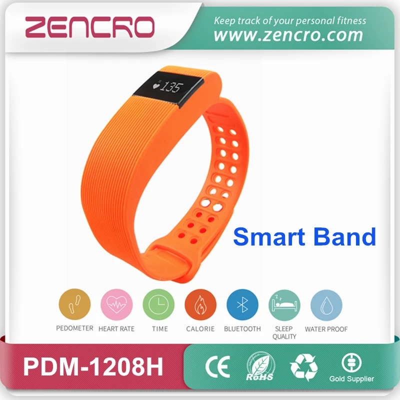 Accurate Heart Rate Sensor Pedometer Watch Smart Fitness Tracker