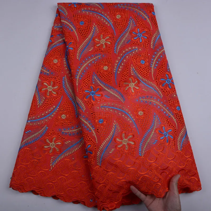 Африканская швейцарская кружевная ткань, высокое качество, швейцарская вуаль, кружево в швейцарском стиле, хлопок, африканские платья для женщин, платье A1263