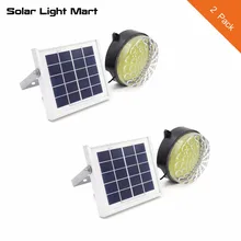 2 шт-ROXY открытый Крытый водонепроницаемый авто 3 режима мощности солнечной энергии ed светодиодный светильник сарая