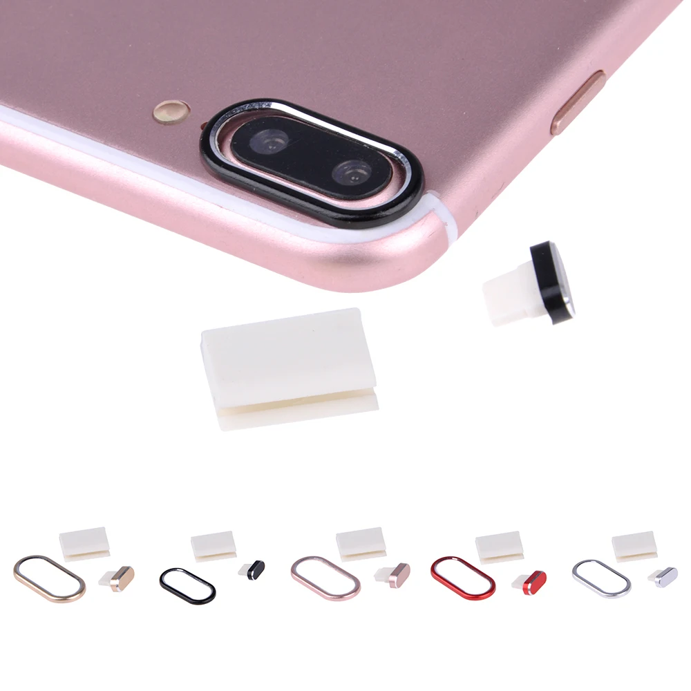 Защитный чехол для объектива камеры с кольцом и защитой от пыли iPhone X|dust plug|plug dustdust