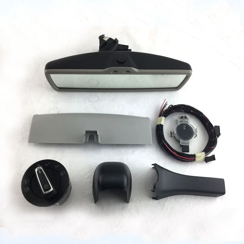 

Auto Dimming Rear view mirror+ Auto headlight switch+Rain Light Wiper sensor Fit For Golf mk7