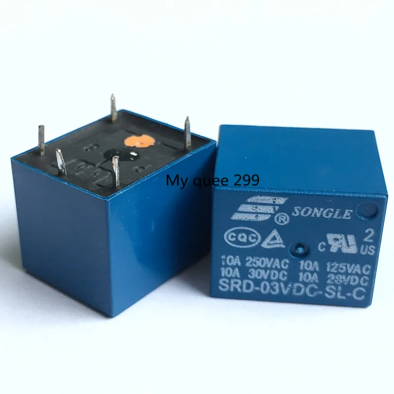 5 шт./лот реле с контактами 5/12/10/250 В 10 А 250 В|5v 12v relay|relay 10a 12v12v 5pin relay |