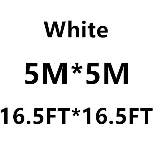 Vilead 5 м x 5 м(16.5 x 16.5ft) белоснежка цифровой камуфляж чистая Военная Униформа камуфляж сетка Солнечные укрытия Защита от солнца Тенты паруса палатка - Цвет: White