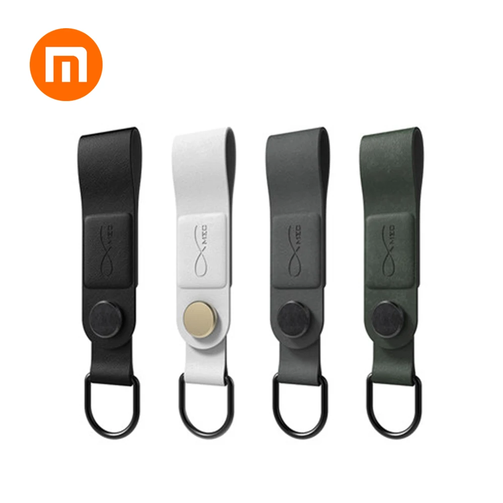 

HOT Original Xiaomi Bcase MEC Magnetic Earphone Clip Three colors Leather Buckle Earphone Wire Organizer Holder Portable Cable