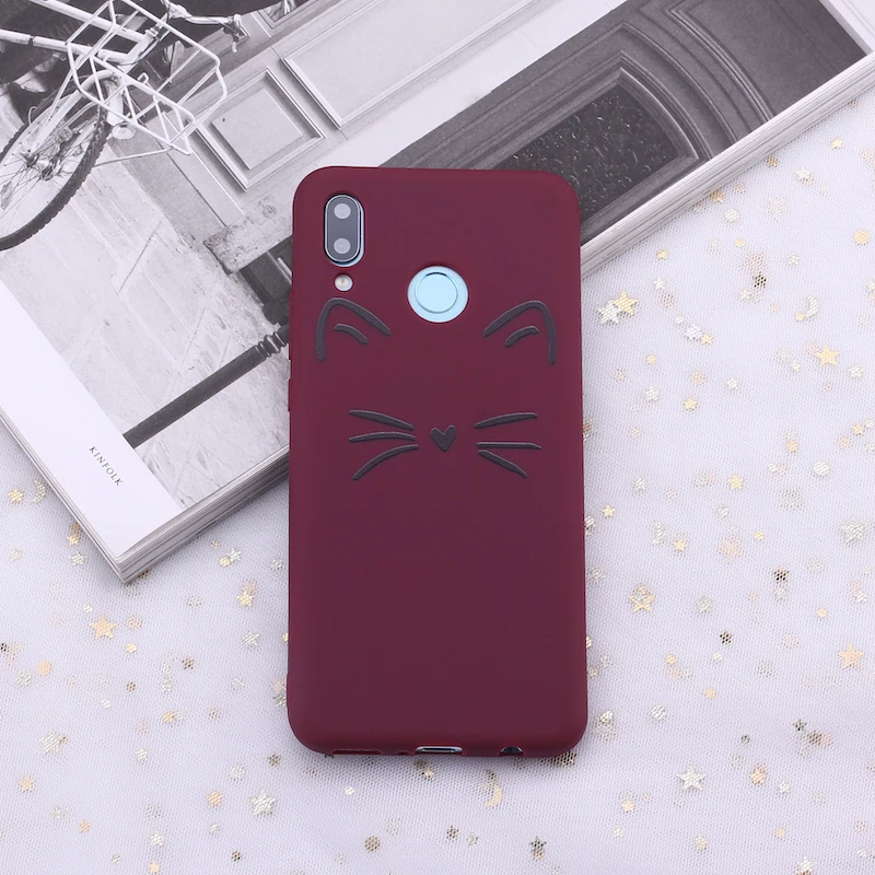 Для Huawei Honor Mate 10 20 Nova P20 P30 P Smart Cat Kitty Memes Kitty милый карамельный силиконовый чехол для телефона Capa Fundas Coque - Цвет: 2