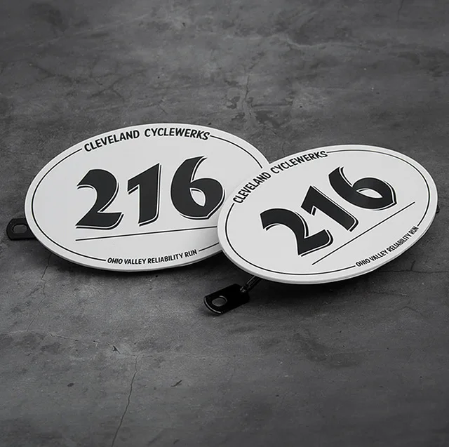 

2PCS CAFE RACER Table Number Plate NO.216 Table NUMBER COFFEE 2018 2019