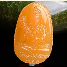 Новая световая точка и mahasthamaprapta patron подвеска с изображением лошади ожерелье с Буддой год участи