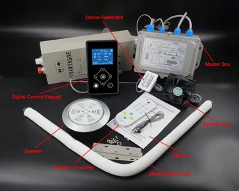 

Luxery steam shower controller spa sauna control system with 3KW 110V steamer GD-9902