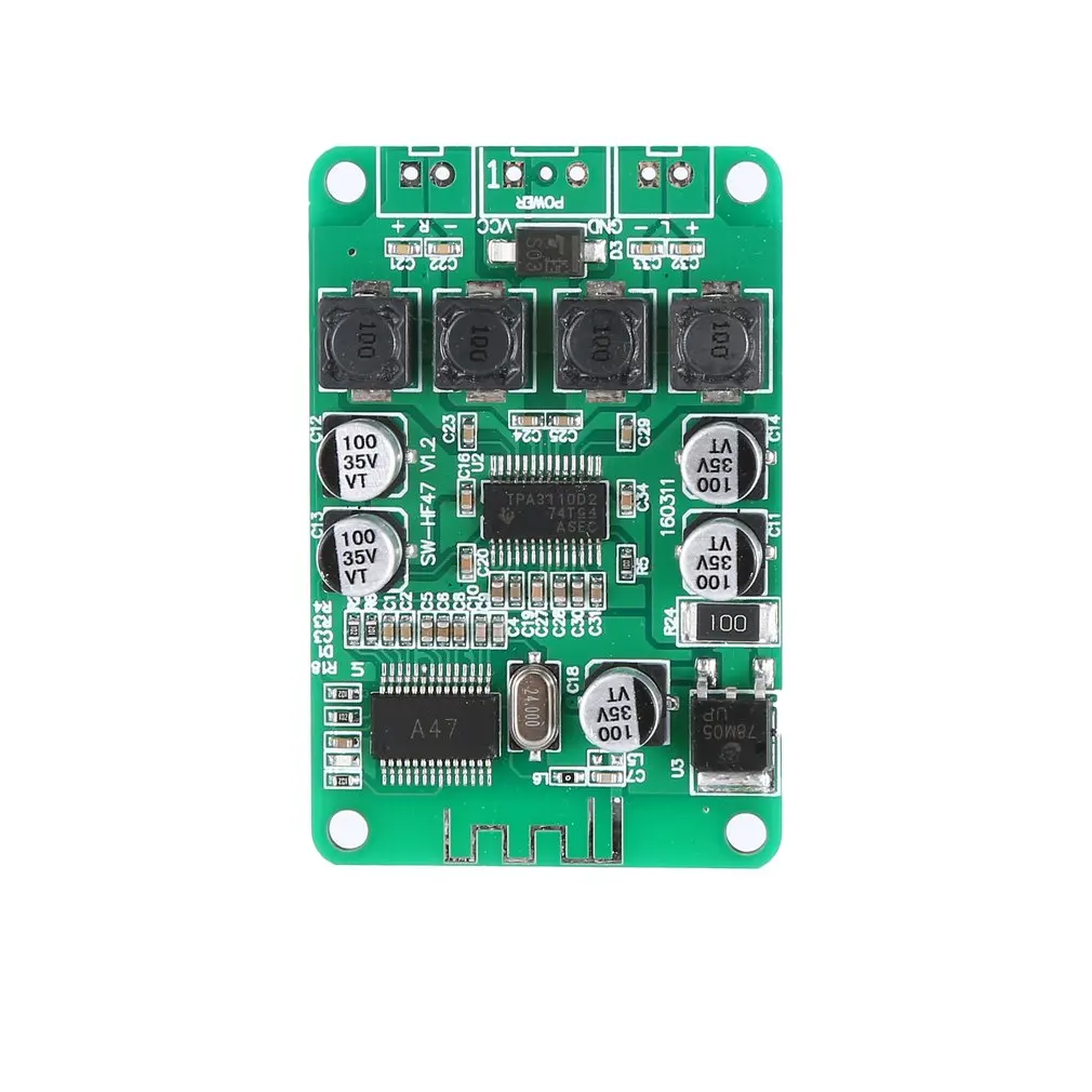 Digital Power Amplifier Board Speaker Background Music Dedicated Power Amplifier Board 2X15W Hf47