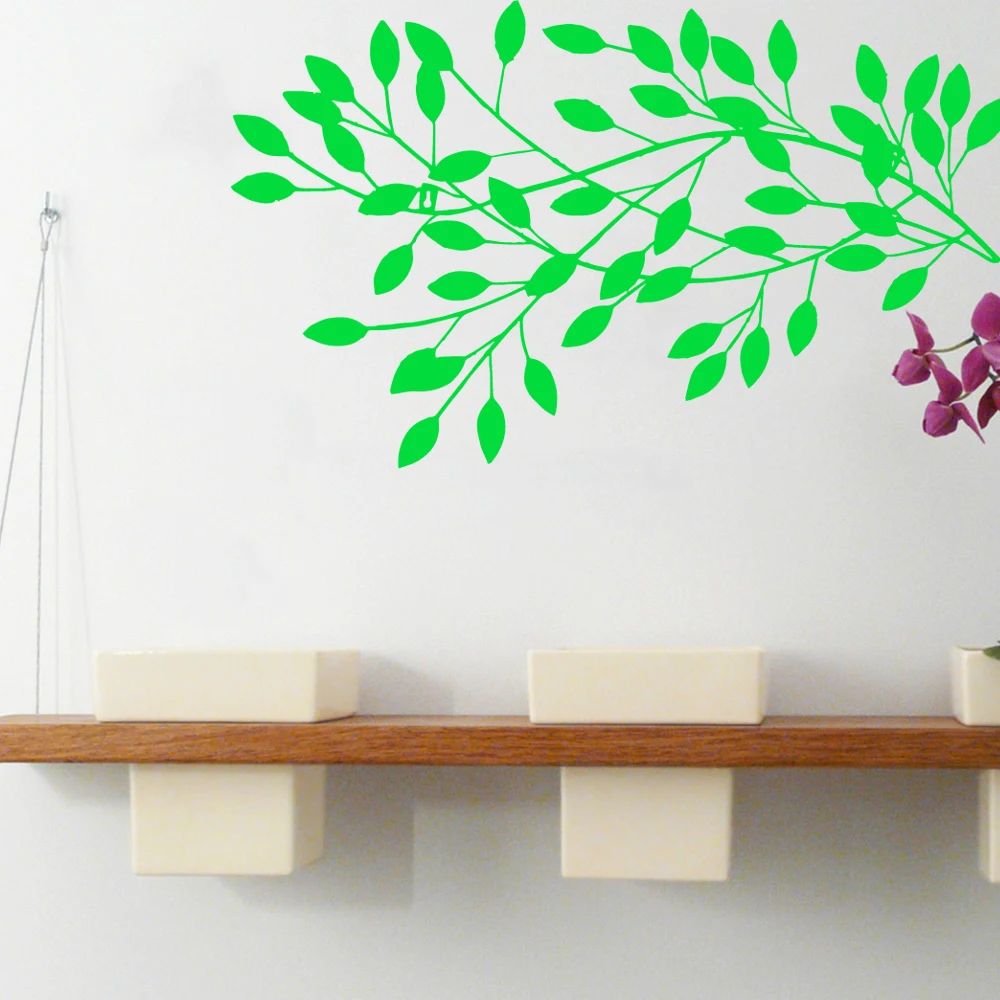 

Exquisite Plant Wall Sticker Home Decoration Accessories For Kids Rooms Home Decor Art Mural