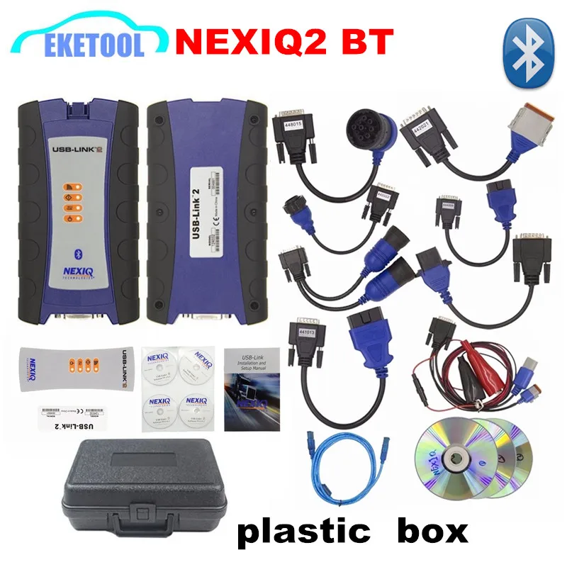 

New Upgrade NEXIQ2 USB Link Heavy Duty Diesel Truck Diagnostic Tool NEXIQ 2 USB/Bluetooth Auto Professional Truck Scanner