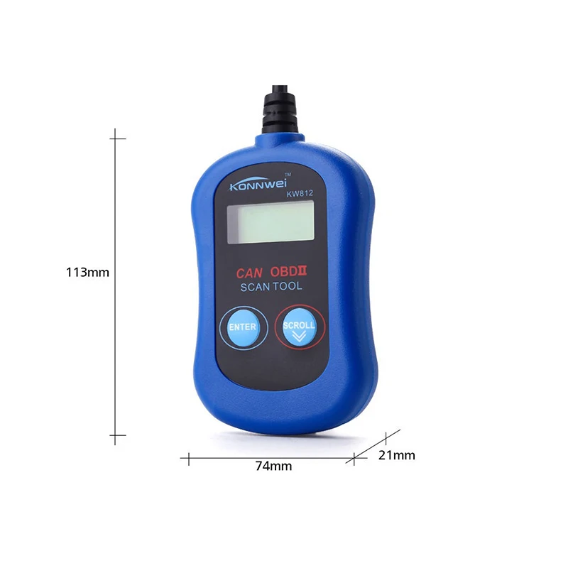 OBD2 Диагностический KONNWEI VAG305/KW812 автомобильный может ODBII инструмент сканирования автомобиля Faul код читателей и сканирующие инструменты