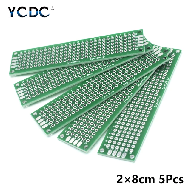 5pieces Universal Strip Breadboard For Arduino Electronic Soldering