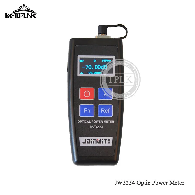 new product JW3234 FTTH Fiber Optical Mini Type OPM Power -70dBm~+10dBm Universal interface Meter Cable Tester | Мобильные телефоны