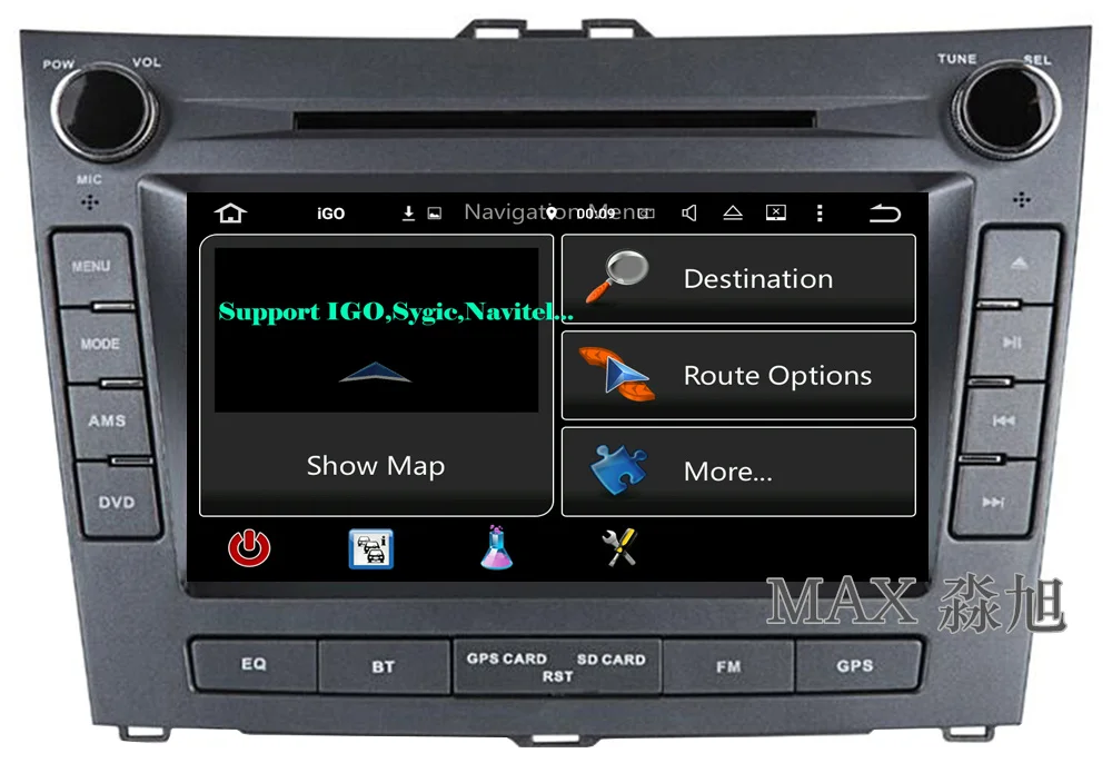 Perfect MAX 2 din Car Radio GPS Navigation System For BYD L3 CD Player Bluetooth call/music steering wheel control Free Map Mirror Link 5