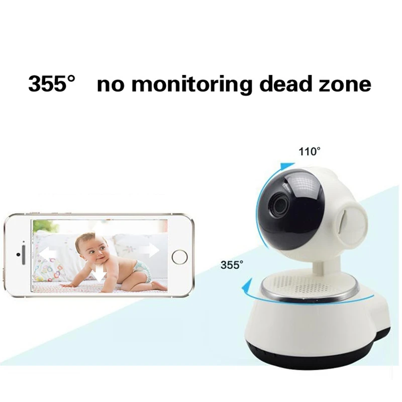 

Home Security IR Cut Night Vision IP Camera Wireless Surveillance Wifi 720P CCTV Camera Baby Monitor 32GB 64GB Memory TF card