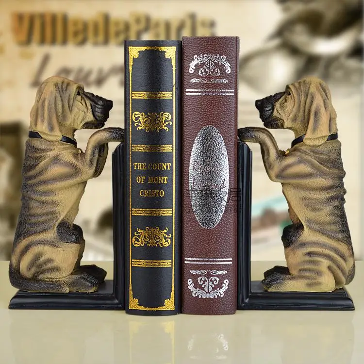 Buy Fashion vintage resin bookend decoration bookend