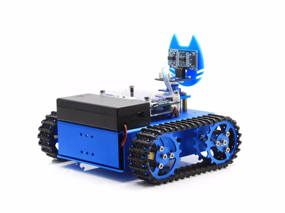 KitiBot стартовый робот графическое программирование отслеживаемая версия