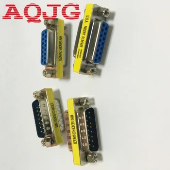 

New Hot Adapter connector VGA DB15 15 Pin Male Female VGA SVGA Converter Gender DB15 Female to female Male to male AQJG