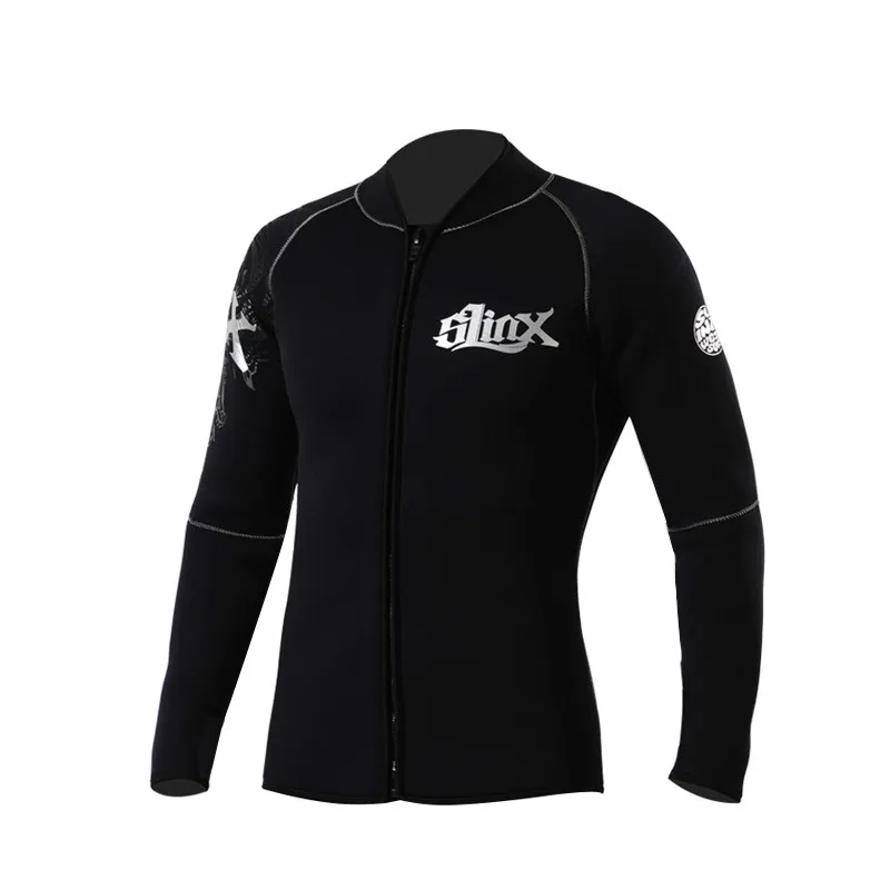 SLINX 5MM Neoprene Men Women Diving Jackets Fleece Lining Winter