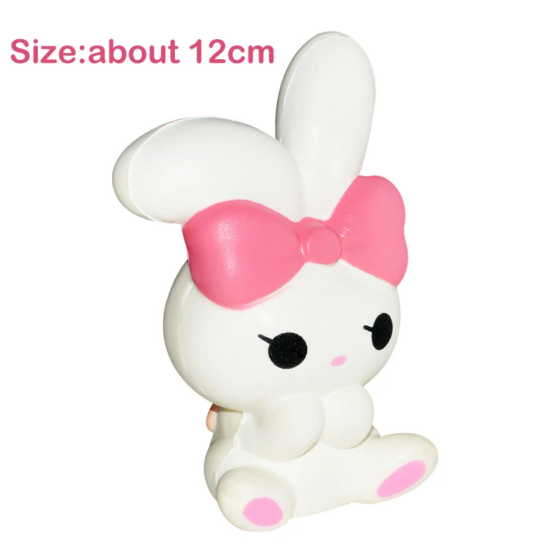 2018 новый милый кролик мороженое мягкими замедлить рост Jumbo мягкий Squeeze Kawaii Squishies