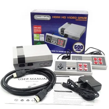 

2018 new Mini TV Game Console Support HDMI/AV 8 Bit Retro Video Game Console Built-In 600 Games Handheld Gaming Player