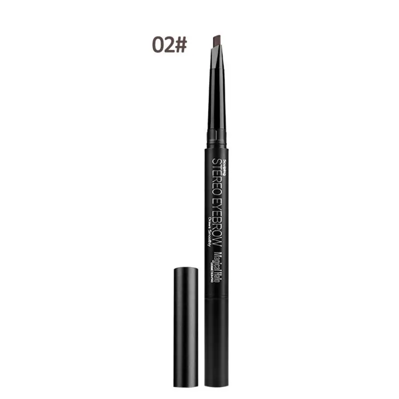 

Natural Makeup Automatic Eyebrow Pencil Waterproof With Brush Long-lasting Cosmetics Eyebrow Pen