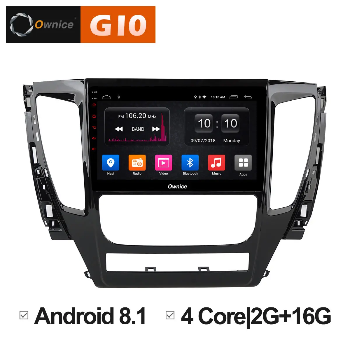 Ownice C500 + G10 9 дюймов Full HD сенсорный экран Android 8 1 автомобиля gps радио плеер для Pajero
