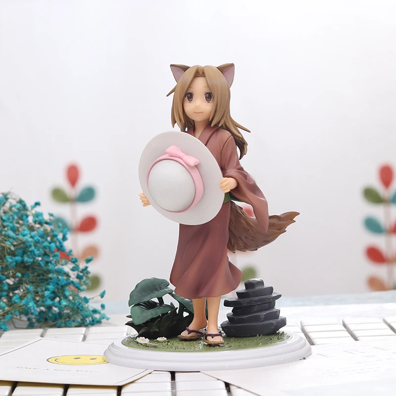 Нацумэ Yuujinchou Kogitsune 1/7 Масштаб ПВХ предварительно окрашенный полную фигуру модель игрушки 16 см NE0