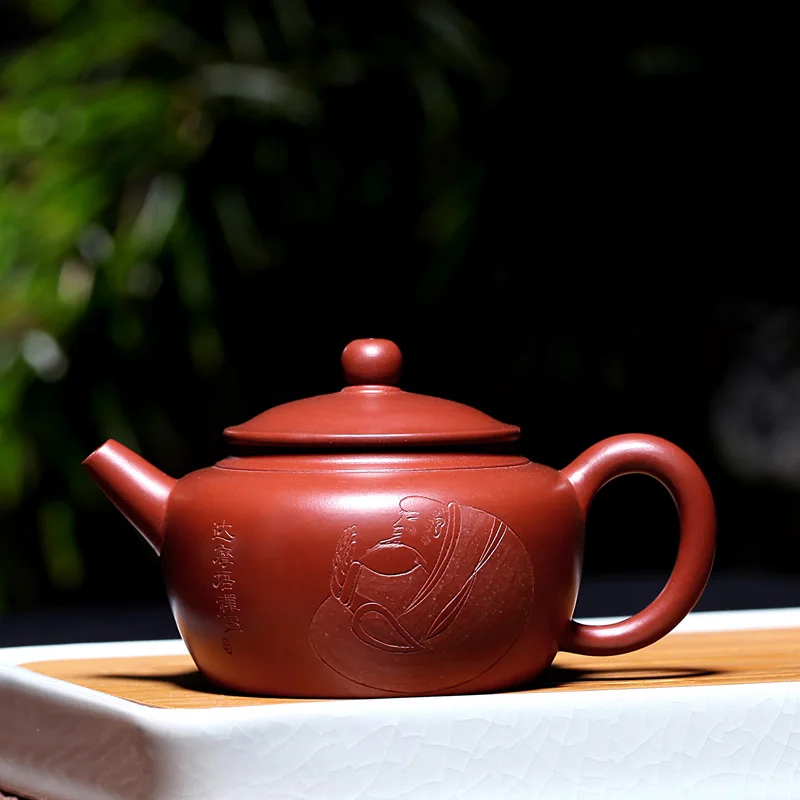 

[source] Yixing ore pottery teapot Li Xiaolu famous handmade teapot Dahongpao Nichan Zhu Wu