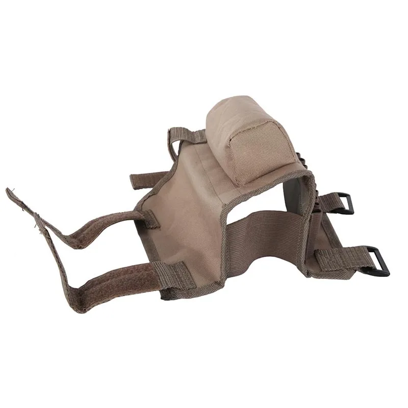 Top Quality Tactical Buttstock Cheek Comfortable Resto con Munizioni Carrier Cassa Del Shotgun Shell Pouch Holder Ammunition Bag