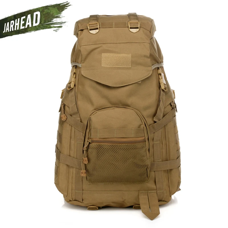 Günstig Freien Taktische Rucksack 60L Military tasche Armee Trekking Sport Reise Rucksack Camping Wandern Camouflage Tasche Assault Rucksack