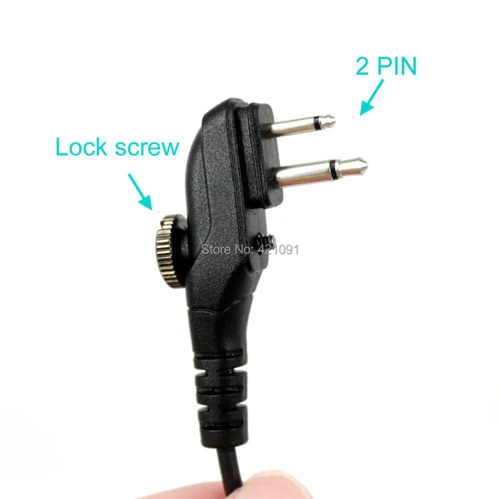 Earpiece Microphone for HYT Hytera TC-700 9_0027