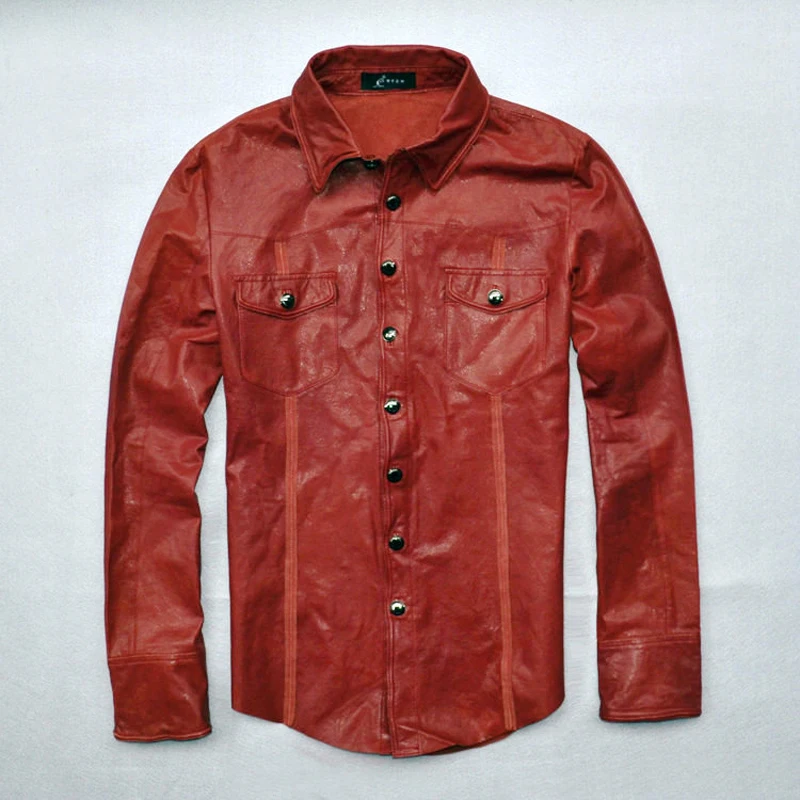 Black LEATHER Police Style Full Sleeves Shirt – PSFULL – BLK Find great deals on eBay for mens leather shirt. Shop with confidence. Skip to main content. eBay: Shop by category. Shop by category. Enter your search keyword Mens Red Leather Uniform Shirt.
